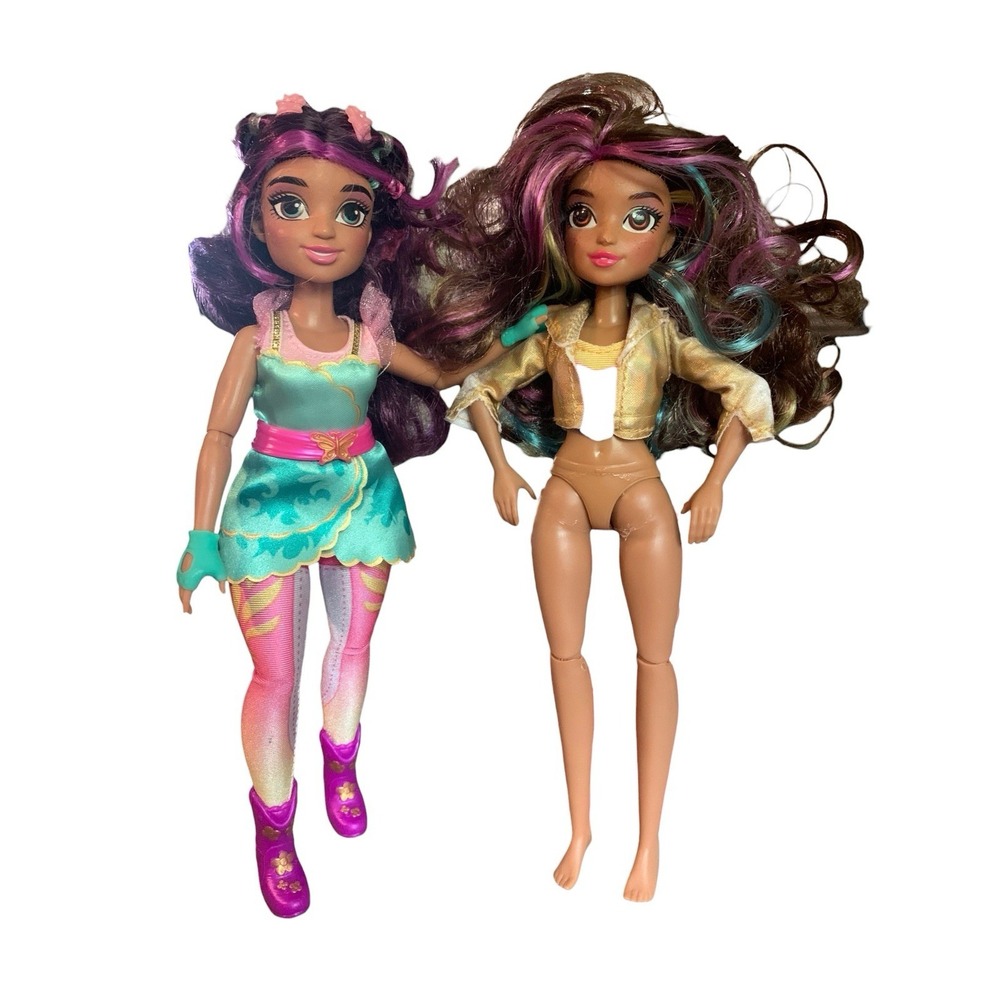 Spin Master Unicorn Academy Ava and Sophia Fashion Doll Lot 9.5 Inch 2024